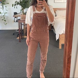 Free People Corduroy Overalls